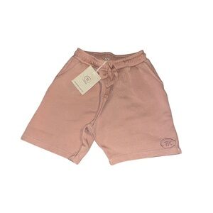 The Sunday Collective Knit Play Shorts in Tan